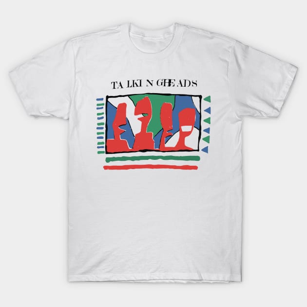 Talking Heads Album Cover T-Shirt by FelixSad